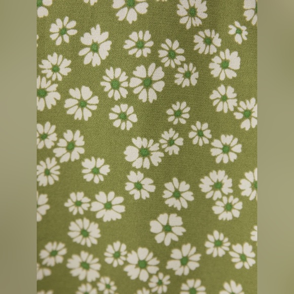 Reformation Persimmon Dress in Fennel - Picture 7 of 9